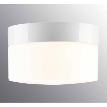 VÄGG-/TAKLAMPA IFÖ ELECTRIC OPUS 200/131 VIT Ø20CM