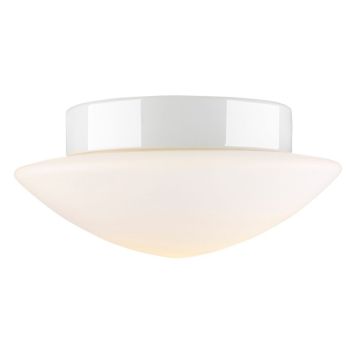 VÄGG-/TAKLAMPA IFÖ ELECTRIC CONTRAST SOLHEM VIT