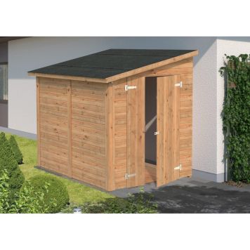 FÖRRÅD PALMAKO MIA FÖR VÄGGMONTERING BRUN 3,7M²