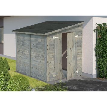 FÖRRÅD PALMAKO MIA FÖR VÄGGMONTERING GRÅ 3,7M²