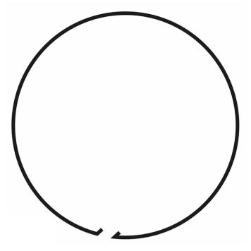 STÖDRING BELISSA CIRKEL Ø40CM