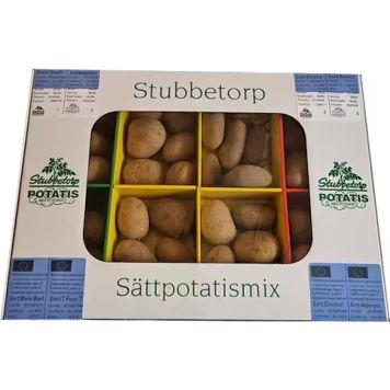 SÄTTPOTATIS STUBBETORP MIX 8 OLIKA SORTER