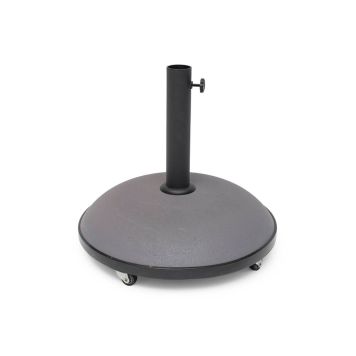 PARASOLLFOT HILLERSTORP MED HJUL BETONG 35KG GRÅ