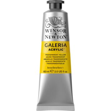 AKRYLFÄRG W&N GALERIA 653 TRANSPARENT  60ML 