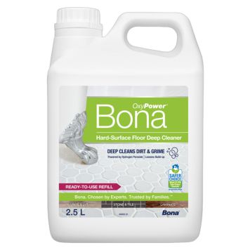 DJUPRENGÖRINGSMEDEL BONA OXYPOWER REFILL FÖR HÅRDA GOLV 2,5 L
