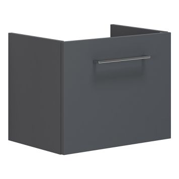 TVÄTTSTÄLLSSKÅP SCANBAD MULTO GRUND MÖJLIGHET SLÄT GRÅ MATT 50CM