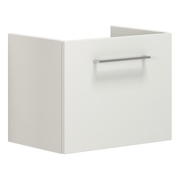 TVÄTTSTÄLLSSKÅP SCANBAD MULTO GRUND MÖJLIGHET SLÄT VIT MATT 50CM