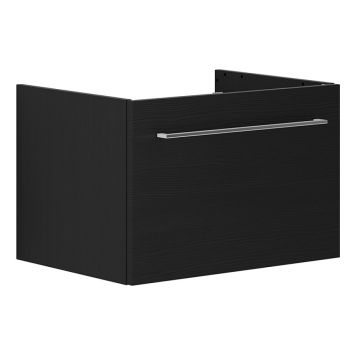 TVÄTTSTÄLLSSKÅP SCANBAD MULTO MED 1 LÅDA SVART STRUKTUR 60CM