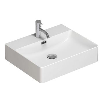 TVÄTTSTÄLL SCANBAD QUADRAT VIT 50CM