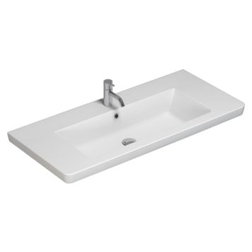 TVÄTTSTÄLL SCANBAD LAZULI VIT 100CM