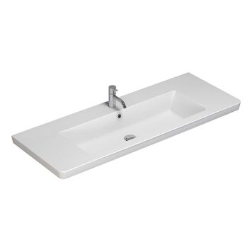 TVÄTTSTÄLL SCANBAD LAZULI VIT 122,7CM