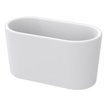 BADKAR CAMARGUE DJURÖ FRISTÅENDE VIT 130CM