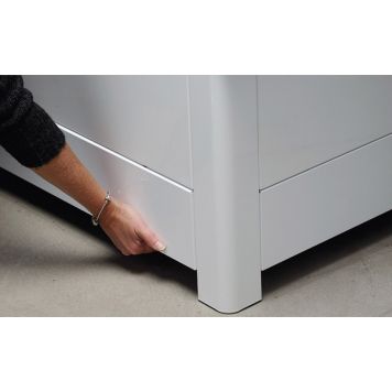 TILLÄGGSGAVEL SVEDBERGS 130-170CM VIT