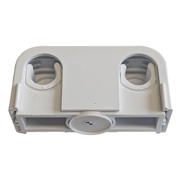 RÖRKLÄMMA ADMIRAL DUBBEL 12-15MM VIT