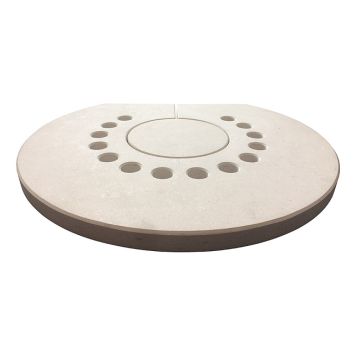 DEKORATIONSPLATTA ADURO KALKSTEN FÖR 1.1 & 9-SERIEN