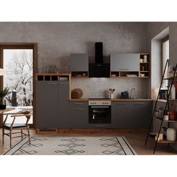 KÖK RESPEKTA HILDE BEKB310EGC GRÅ 310CM