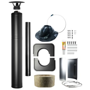 SKORSTEN HARVIA WHP1500 SVART