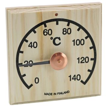 SAUNIA TERMOMETER, 12 X 12 CM