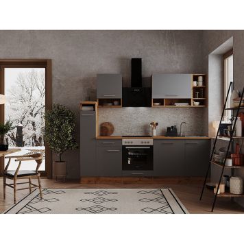 KÖK RESPEKTA HILDE BEKB250EGC GRÅ 250CM 