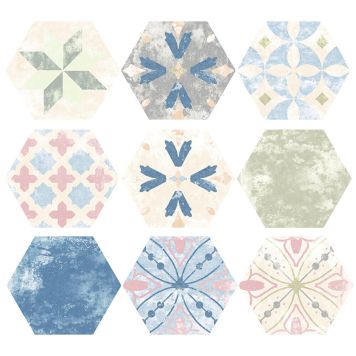 KLINKER HERITAGE HEXAGONAL 25X22 CM 1,04 M²/KRT