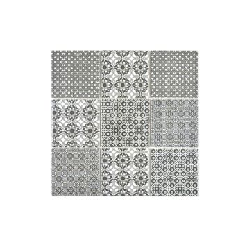 MOSAIK RETRO SQUARE CLASSIC BLACK PRIS PER ARK