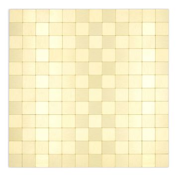 MOSAIK MOVE METALL GULD SJÄLVHÄFTANDE 30,5X30,5X0,4CM PRIS PER ARK