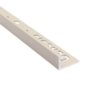 KAKELLIST GENESIS L-FORMAD 12MM SANDSTEN ALUMINIUM 2,5M