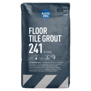 KLINKERFOG KIILTO 241 MEDIUMGRÅ 20KG