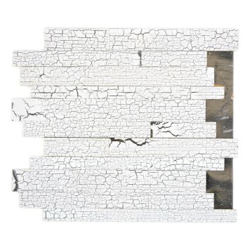 MOSAIK WOOD TRÄ KRACKELERAT VIT SJÄLVHÄFTANDE 30X30X0,5CM PRIS PER ARK