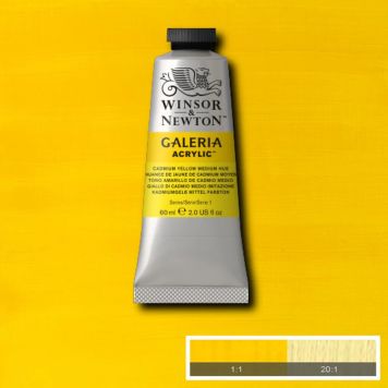 AKRYLFÄRG W&N GALERIA NR 120 MEDIUM CADMIUM YELLOW  60ML