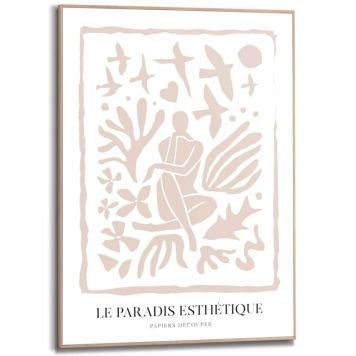 TAVLA REINDERS LE PARADIS ESTHÉTIQUE 50X70CM