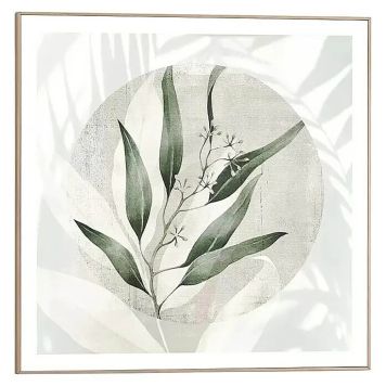 TAVLA REINDERS ILLUSTRATED LEAFS SLIM FRAME 50X50CM TRÄ