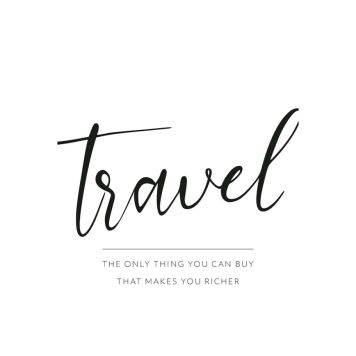 TAVLA REINDERS SLIM FRAME TRAVEL TRÄ 20X30CM