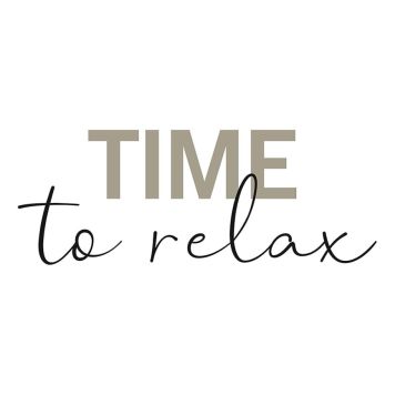 TAVLA REINDERS TIME TO RELAX SLIM WOOD FRAME 30X40CM