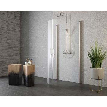 DUSCHHÖRNA CAMARGUE BOCKHOLM U-DUSCH 90X90CM