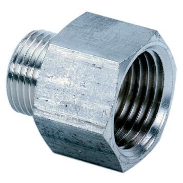 METALLNIPPEL GELIA R20XR15 IN/UTVÄNDIG GÄNGA FÖRNICKLAD