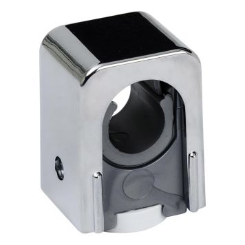 RÖRKLAMMER FALUPLAST ENKEL PLAST KROM 10-16MM