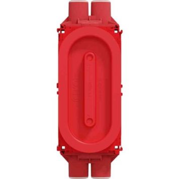  APPARATDOSA ELKO INFÄLLD DUBBEL RÖD