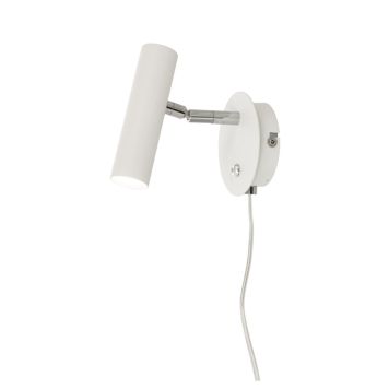 VÄGGLAMPA ANETA LIGHTING ARTIC LED MED DIMMER VIT