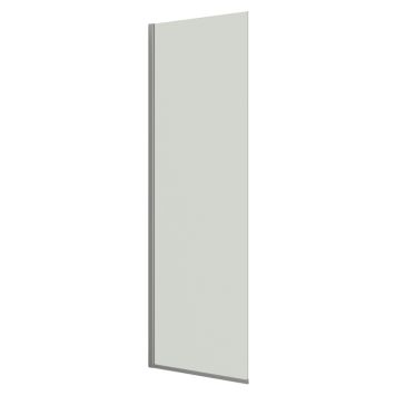 DUSCHVÄGG SCANBAD FLEXI D80 KLARGLAS 80CM SILVER