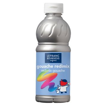 TÄCKT FÄRG LB REDIMIX SILVER 500ML