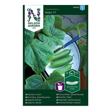 GRÖNSAKSFRÖ NELSON GARDEN GURKA BABY