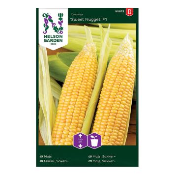 GRÖNSAKSFRÖ NELSON GARDEN MAJS SWEET NUGGET