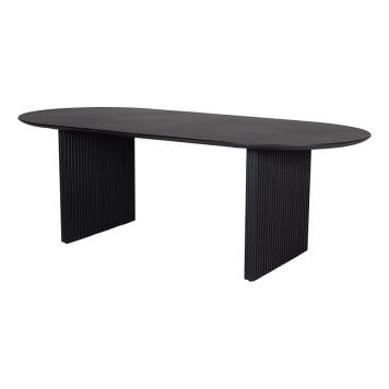 MATBORD SENSUM SKURU 220X100CM SVART