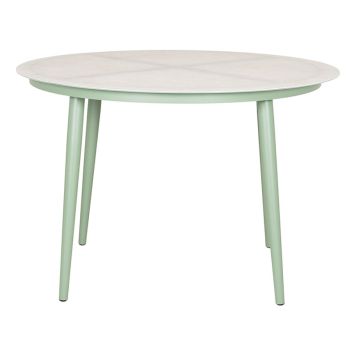 MATBORD SUNFUN SKANÖR Ø110CM GRÖN