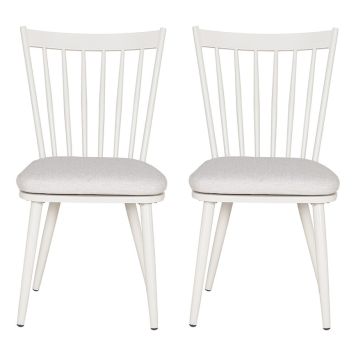 PINNSTOL SUNFUN SKANÖR VIT 2-PACK