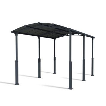 CARPORT CANOPIA ALPINE 25,2M² GRÅ