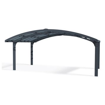 CARPORT CANOPIA ARIZONA BREEZE 26,9M² GRÅ