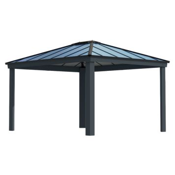 PAVILJONG CANOPIA DALLAS HARDTOP 4300 3,6X4,2M GRÅ