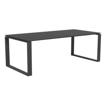 MATBORD SUNFUN YSTAD 210X100CM SVART